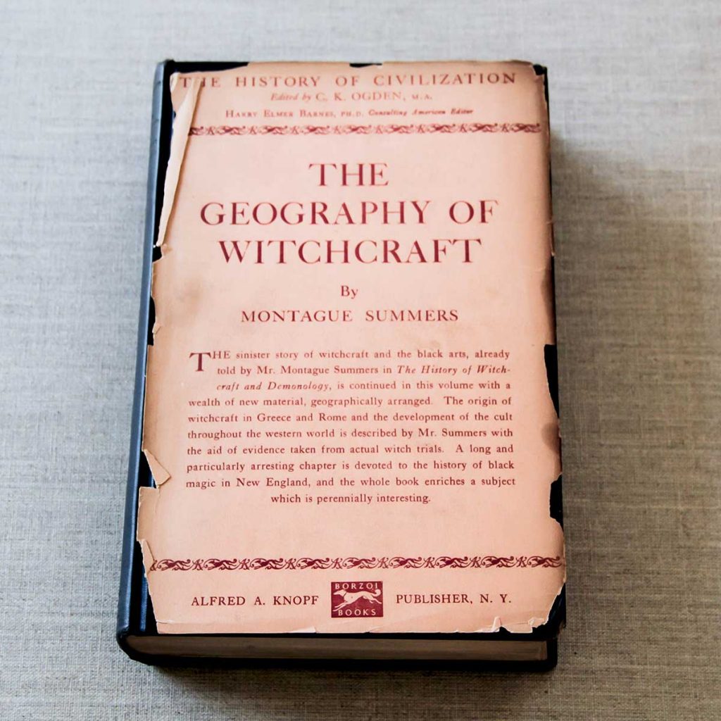 Witchcraft Montague Summers