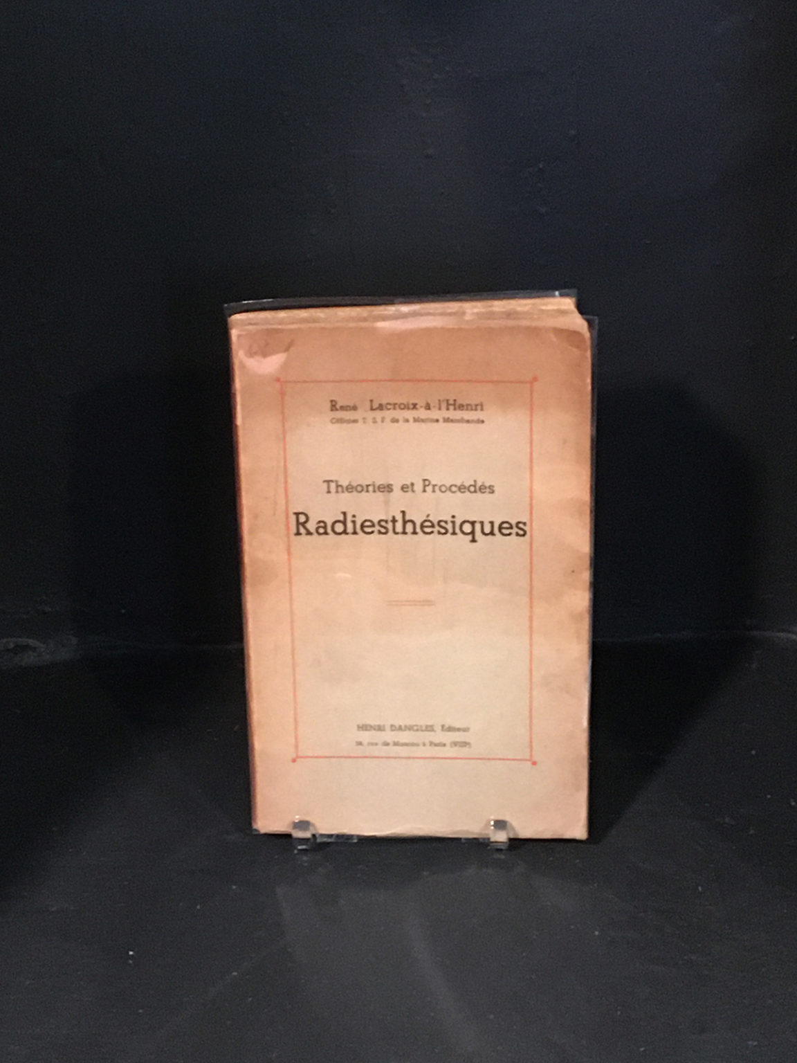 Radiesthesia French