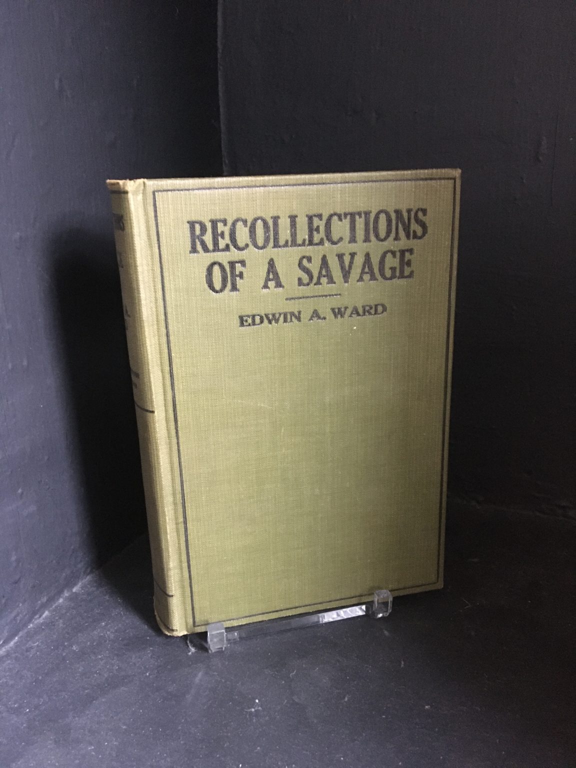 Recollections Of A Savage