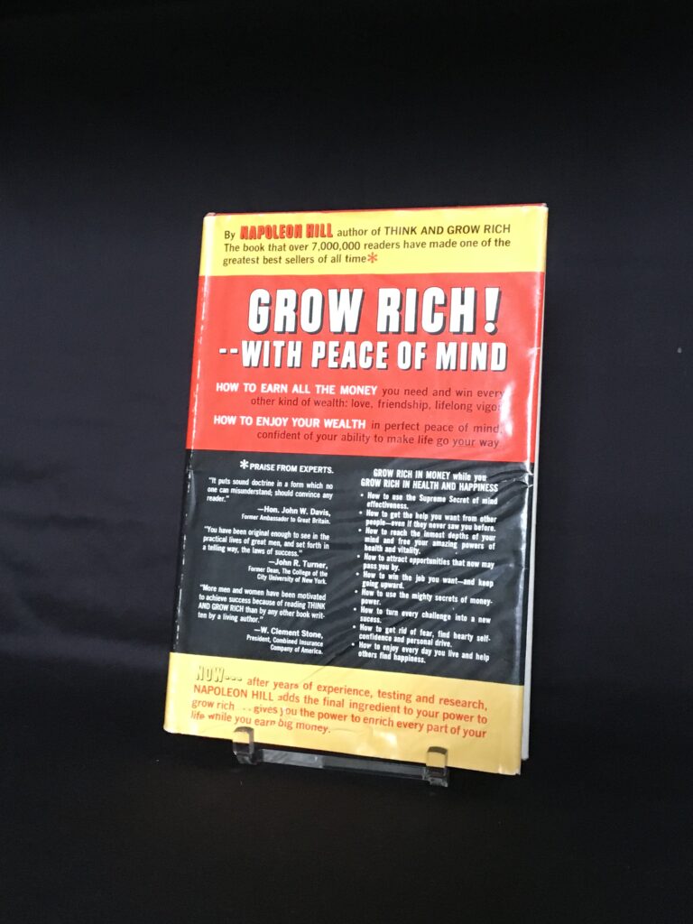 Napoleon Hill Grow Rich