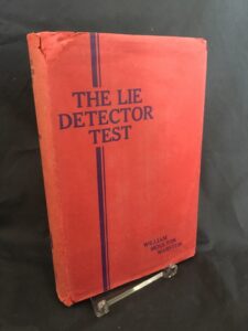 Lie Detector Marston True Crime Books