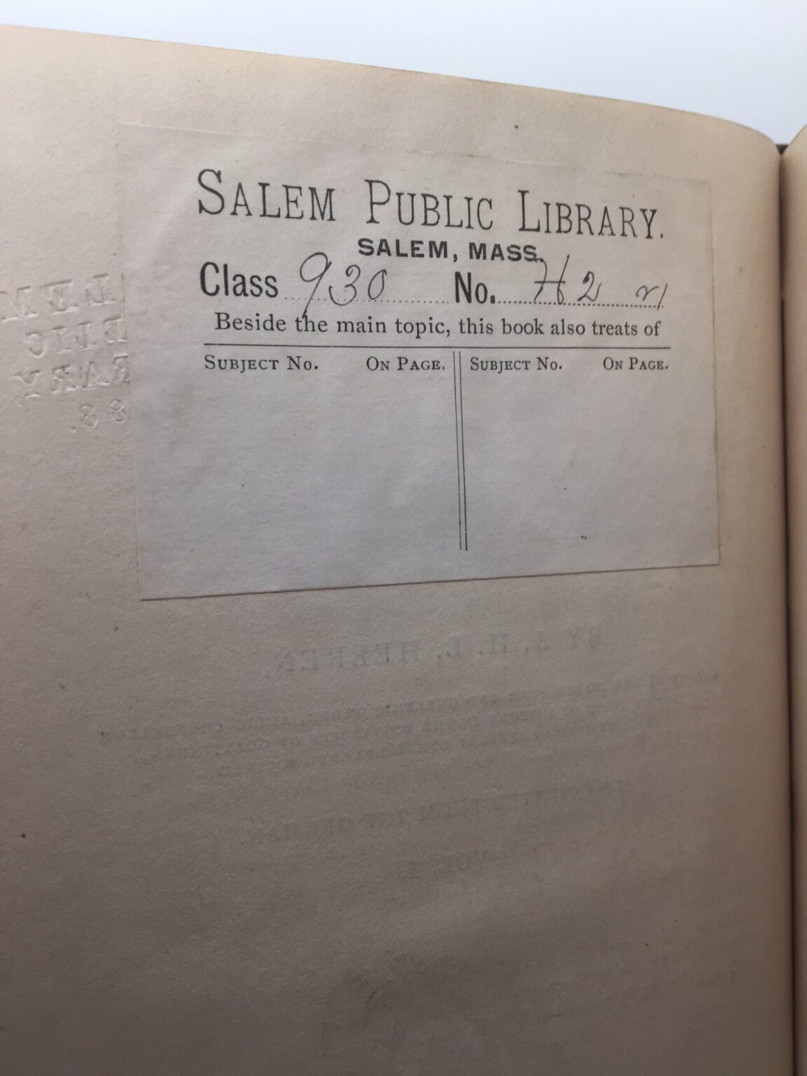 Historical Researches Into Carthaginians, Ethiopians, and Egyptians : Heeren [ Ex Salem Mass Public Library ] - Image 7