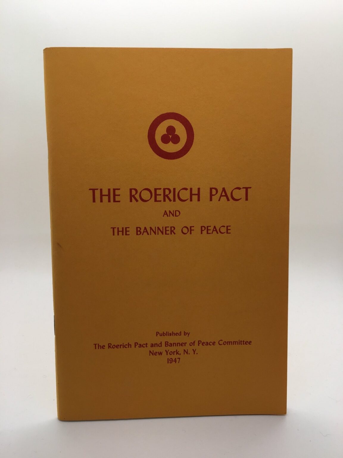 Nicholas Roerich Pact Banner Peace Agni Yoga 1947