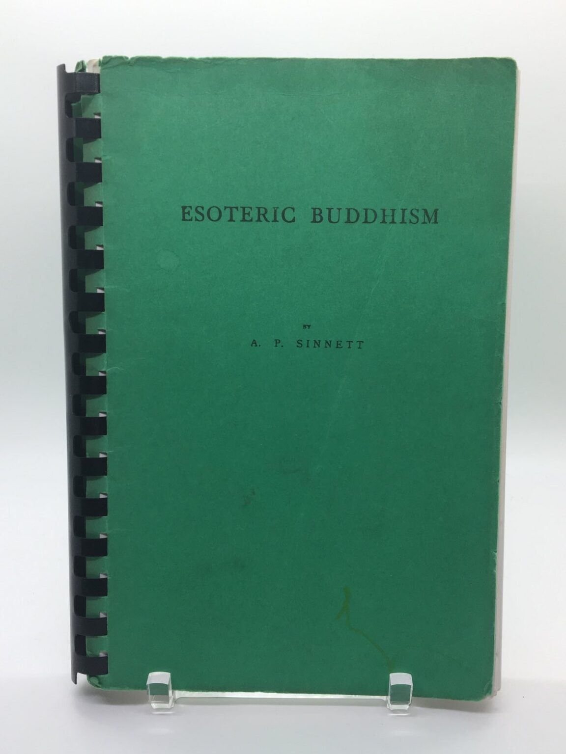 Esoteric Buddhism Sinnett Theosophy Health Research Robert Glenn Wilborn