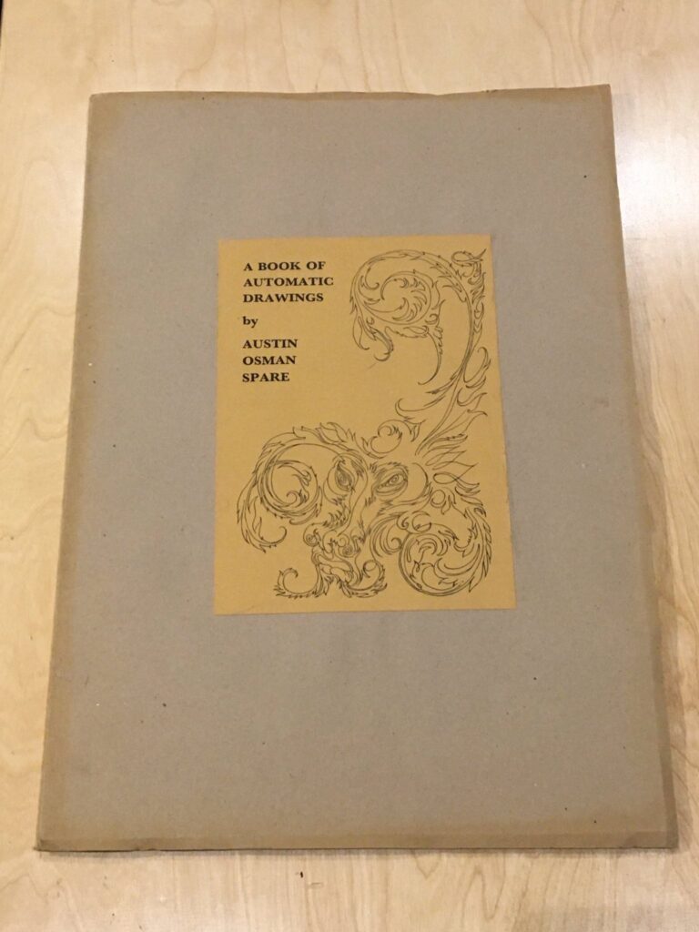 Austin Osman Spare Book of Automatic Drawings Catalpa Press 1972 Limited Edition