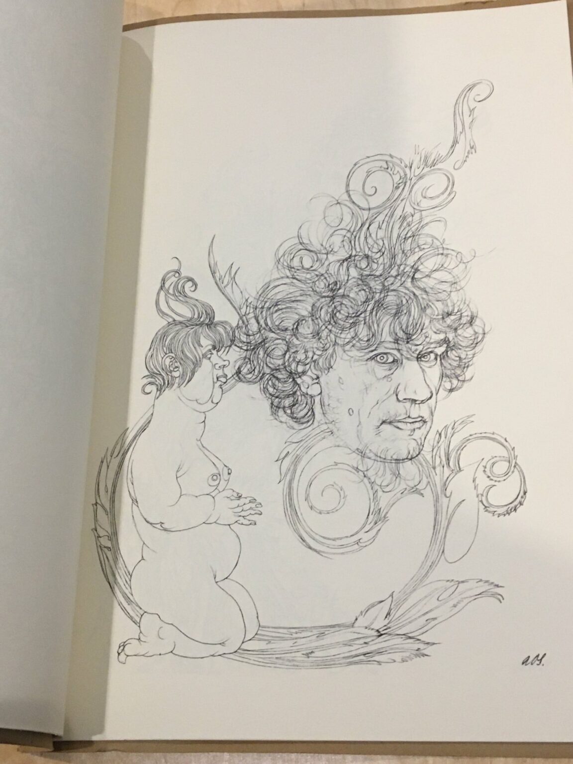 Austin Osman Spare Book of Automatic Drawings Catalpa Press 1972 Limited Edition