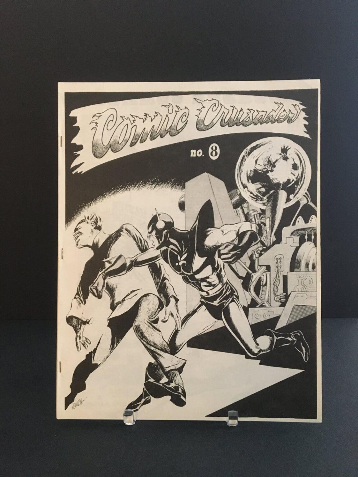 Comic Crusader #8 issue Fanzine Don Newton Cover Steve Ditko Jim Steranko