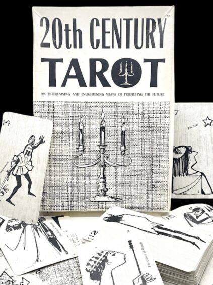 20th Century Tarot Kevin G Burne Skor-Mor Corp 1970 Tarot Deck