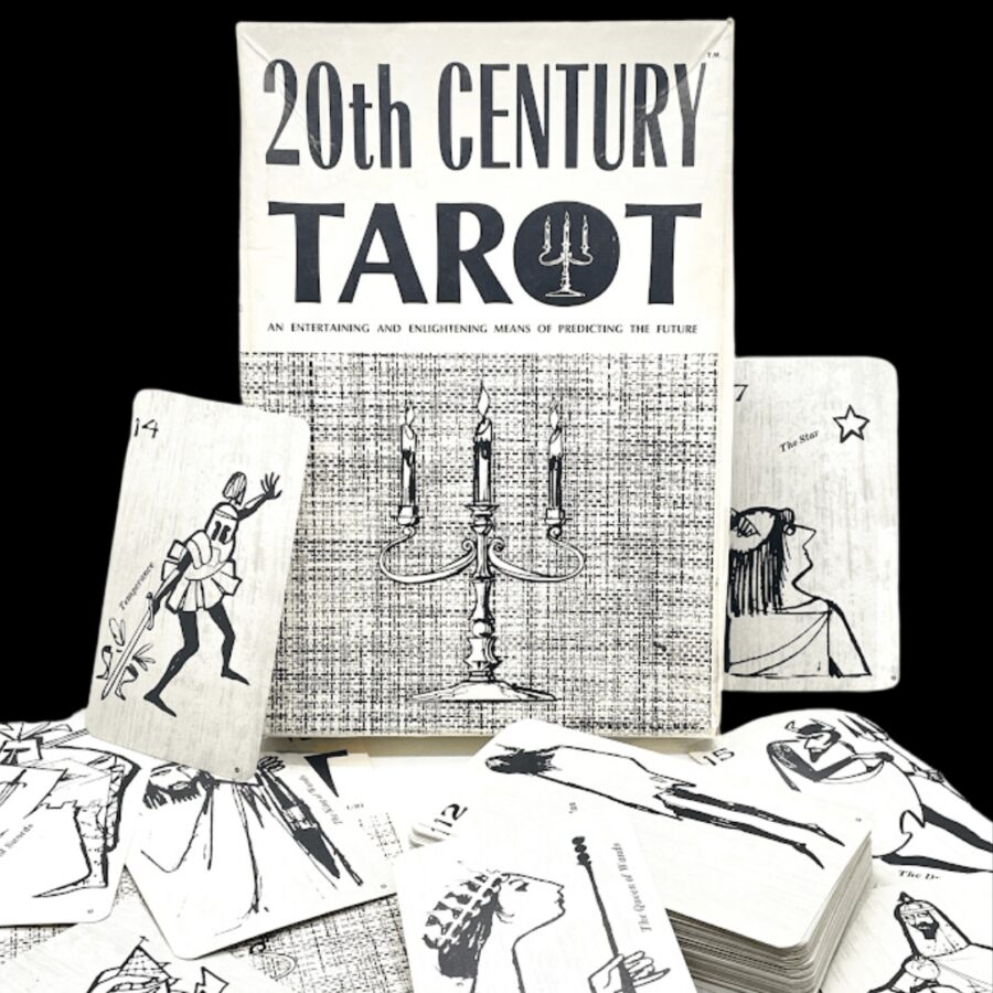 20th Century Tarot Kevin G Burne Skor-Mor Corp 1970 Tarot Deck