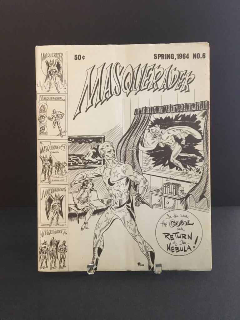 Masquerader Fanzine No 6 Jack Kirby Len Wein Interview Mike Vosburg