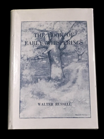 Book of Early Whisperings Walter Russell 1977 Signed By Lao Russell