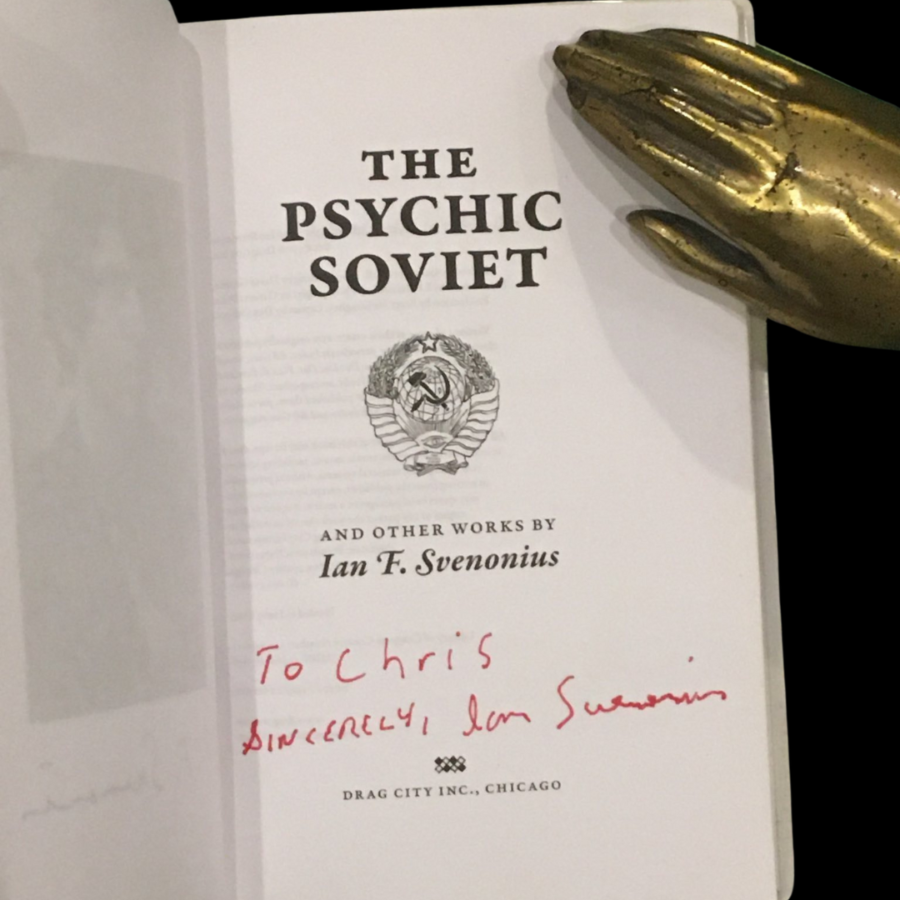 The Psychic Soviet by Ian Svenonius Signed First Edition Essays