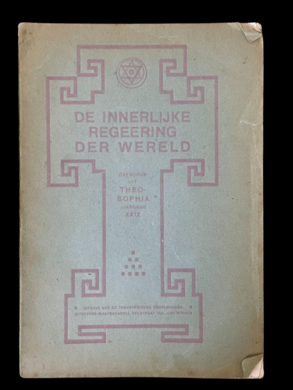 Besant Dutch Theosophy Theosophia De innerlijke regeering der wereld Inner Government World