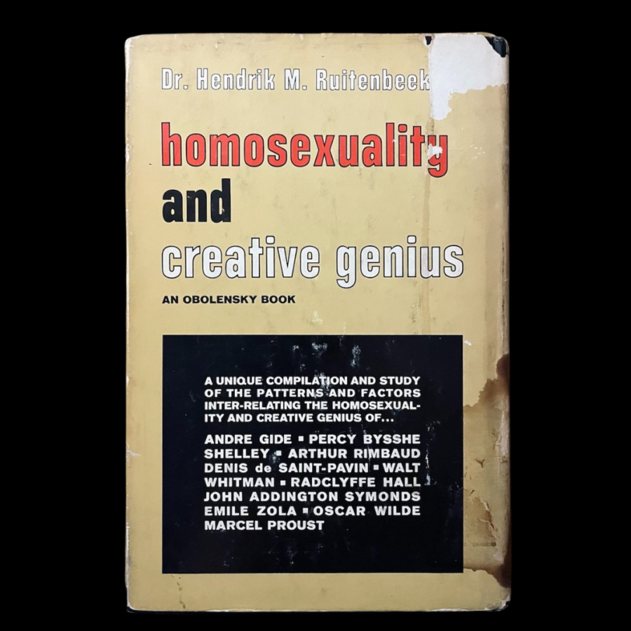 Hendrik Ruitenbeek Homosexuality and Creative Genius First Edition 1967