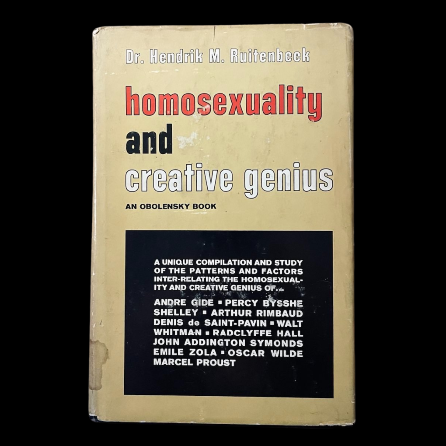 Hendrik Ruitenbeek Homosexuality and Creative Genius First Edition 1967