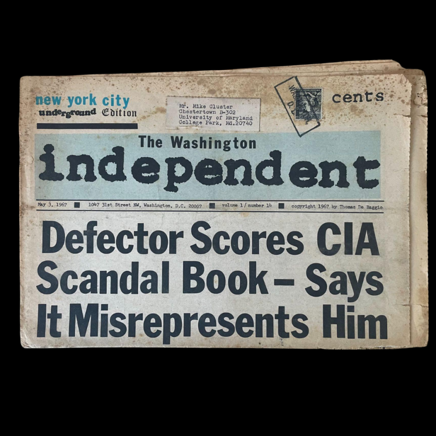 Washington Independent May 1967 Vol 1 No 14 Tompkins Square Park Allen Ginsberg DA Levy CIA Alexei Romanoff Romanov Michal Goleniewski Thomas De Baggio