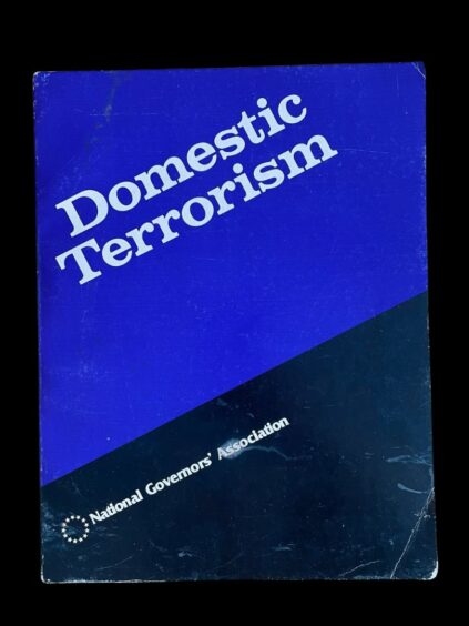 Domestic Terrorism National Governors Association 1979