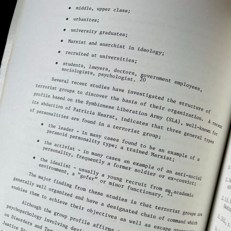 Domestic Terrorism : National Governors Association 1979 - Image 2