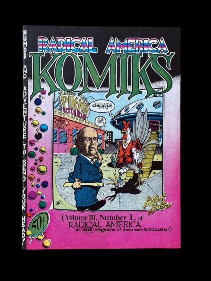 Radical America Komiks Gilbert Shelton SDS Comix Comics Underground