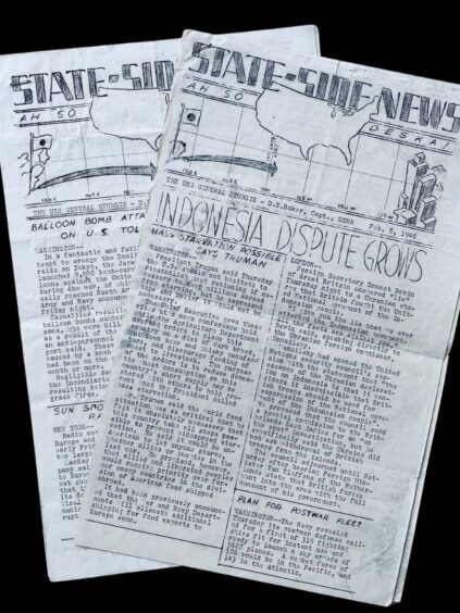 USS General Sturgis State Side News Newspaper Newsletter Japanese Occupation Japan WII US Army 1946