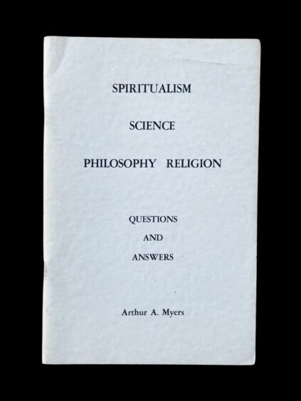 Rev Arthur A Myers Spiritualism Cassadaga Florida FL