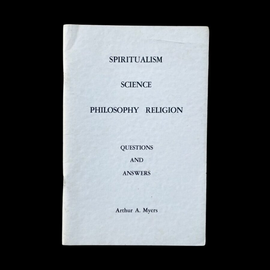 Rev Arthur A Myers Spiritualism Cassadaga Florida FL