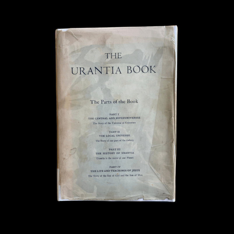 The Urantia Book First Edition First Printing 1955 Dust Jacket William Sadler Kellogg Urantia Foundation