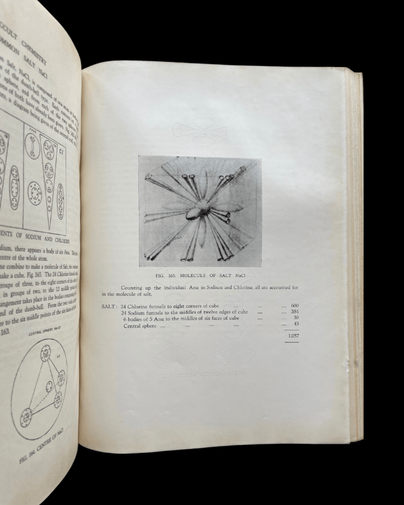 Occult Chemistry Annie Besant CW Leadbeater 1951 Expanded Edition Illustrated Madras Theosophy Theosophical Society