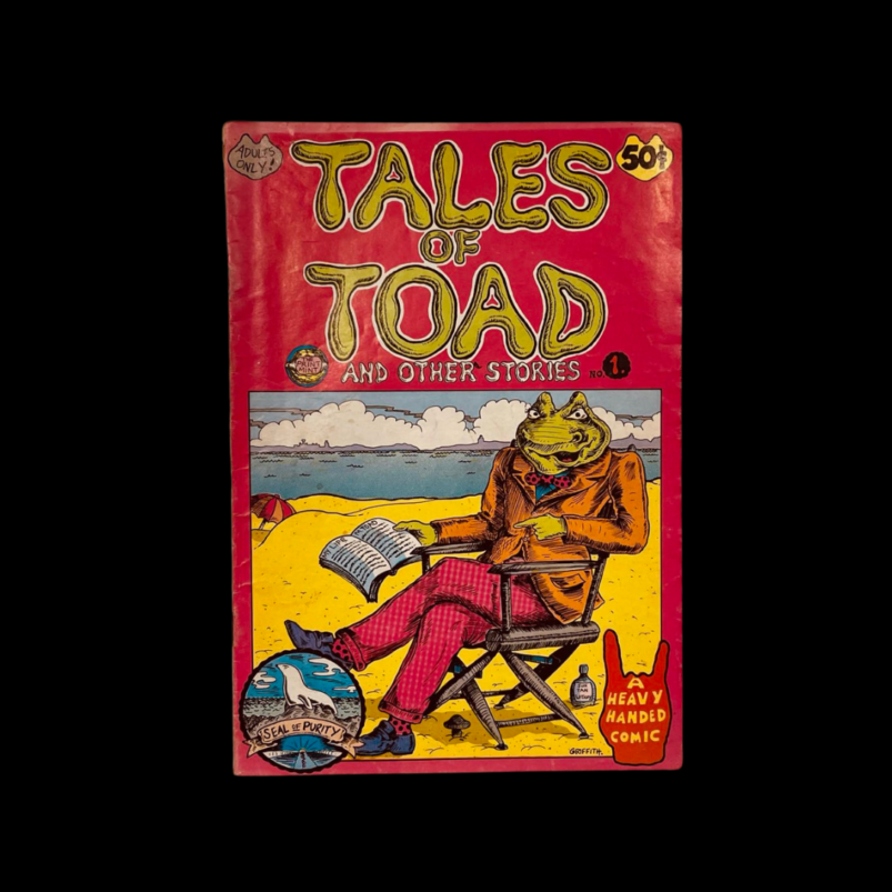 Tales of Toad Bill Griffith Print Mint 1970 Underground Comic Comix Comics Zippy Griffith Observatory San Francisco