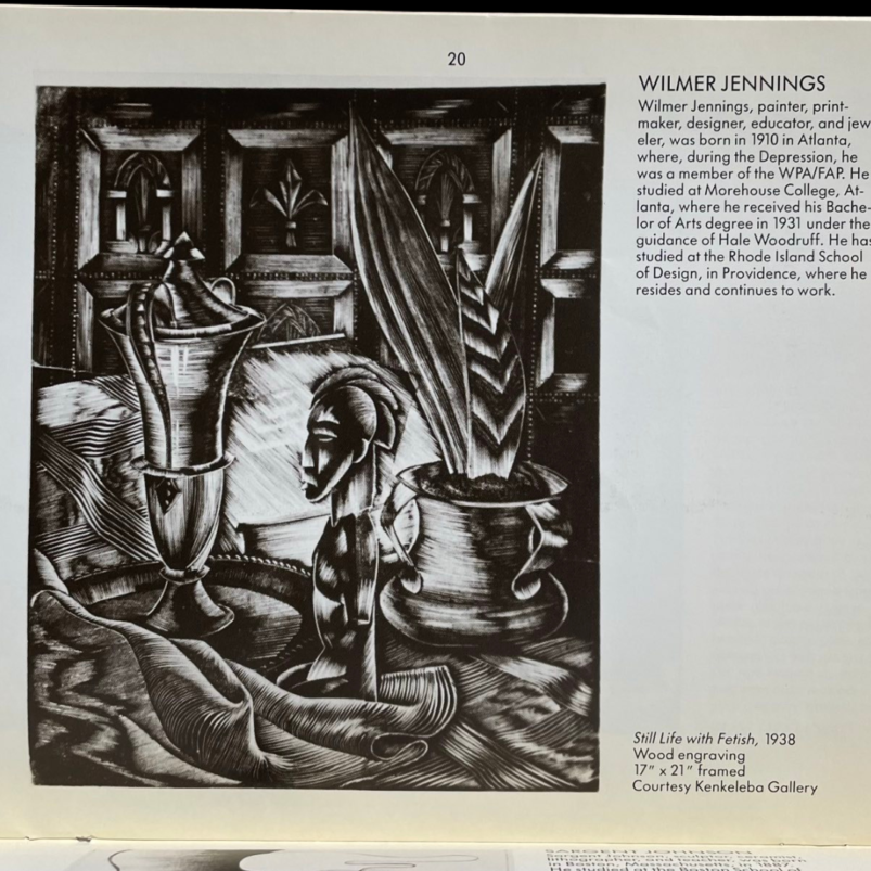 Leslie King Hammond Black Printmakers WPA 1989 Lehman College Art