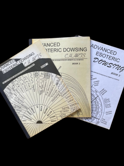 Advanced Esoteric Dowsing Charts Linda Greene Samaritan Foundation Guthrie Oklahoma 1994 Amber Press Occult Cult Divination