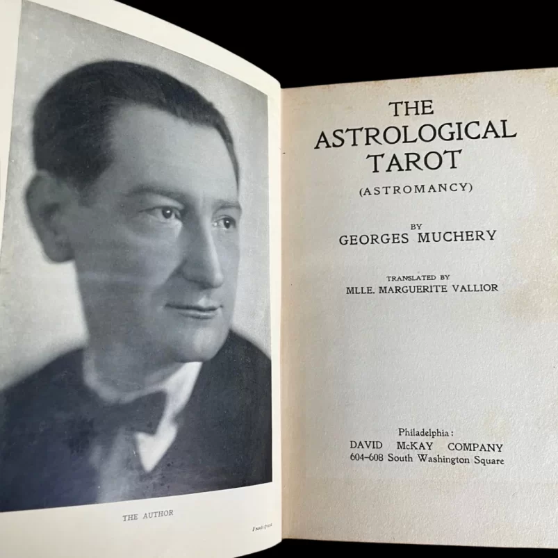 The Astrological Tarot Astromancy Georges Muchery David McKay First American US Edition