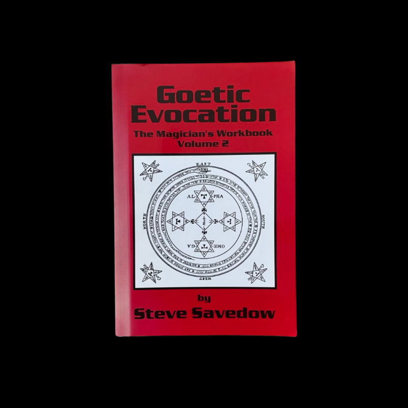 Goetic Evocation Steve Savedow Magician's Workbook Grimoire Eschaton 1999 Signed Owned By Jake Stratton-Kent JSK Library Occult