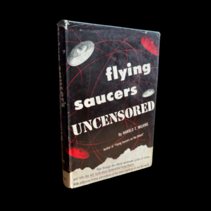 Flying Saucers Uncensored Harold T Wilkins 1955 First Edition UFOs Ufology UAP Photos